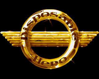 Disposable Hero title screen for Amiga CD32